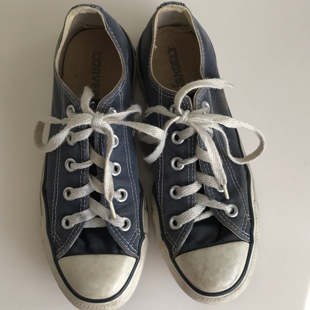 Blue converse
